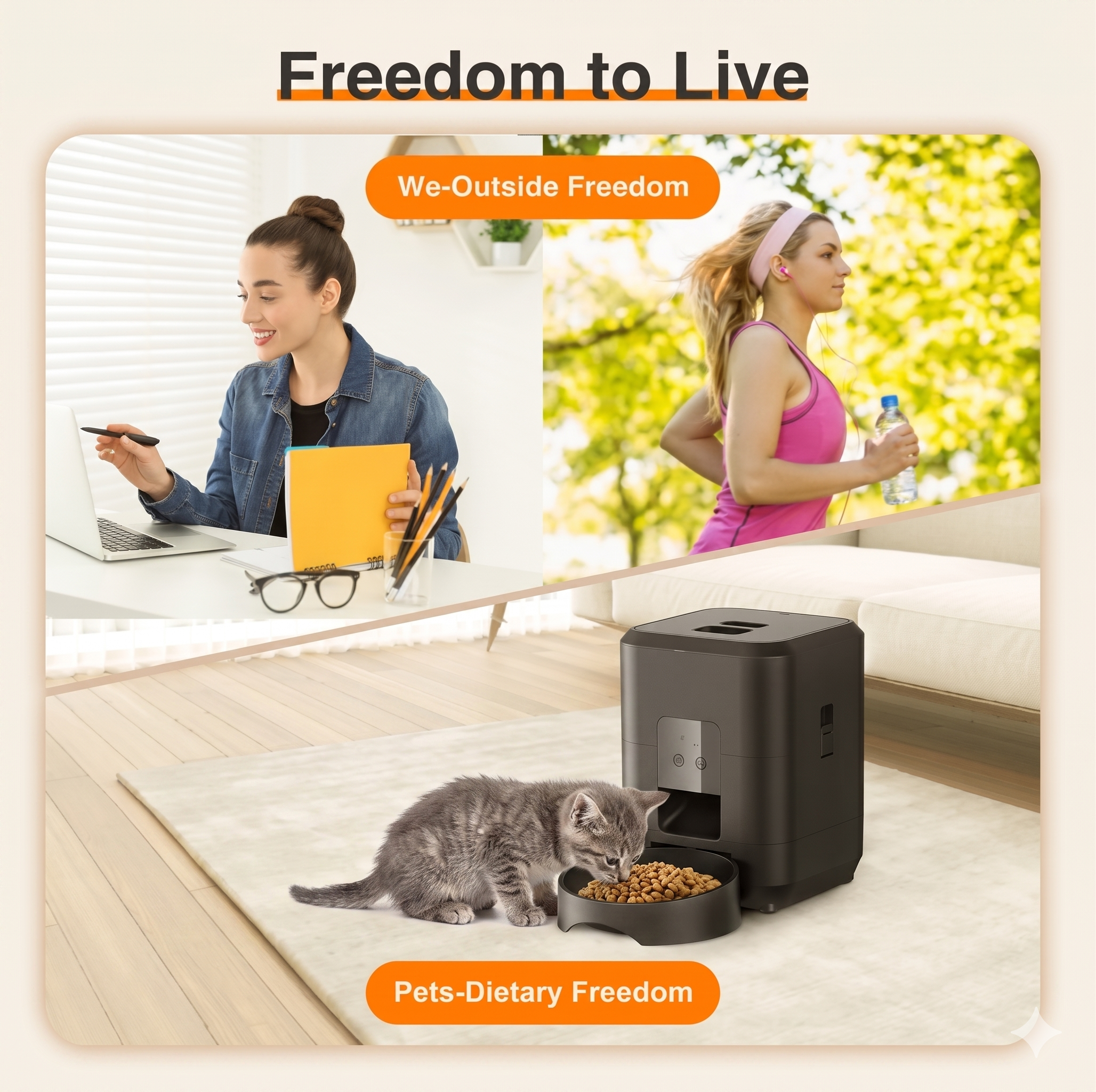 CliniPet™ ProConnect Wi-Fi Smart Feeder