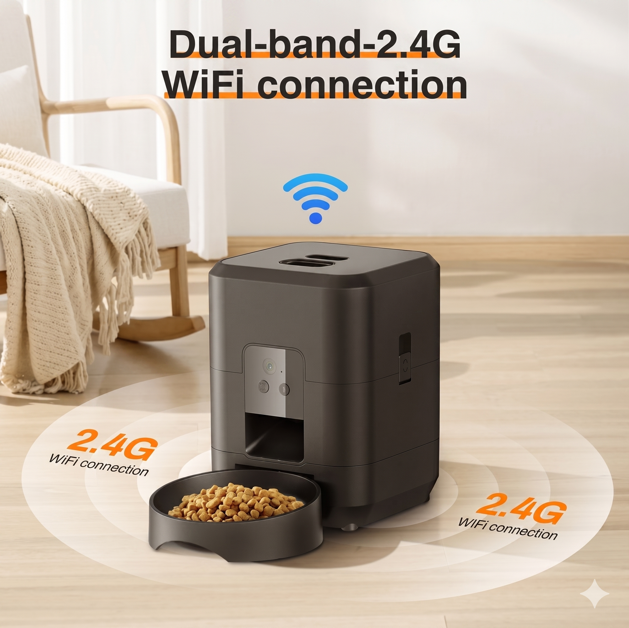 CliniPet™ ProConnect Wi-Fi Smart Feeder