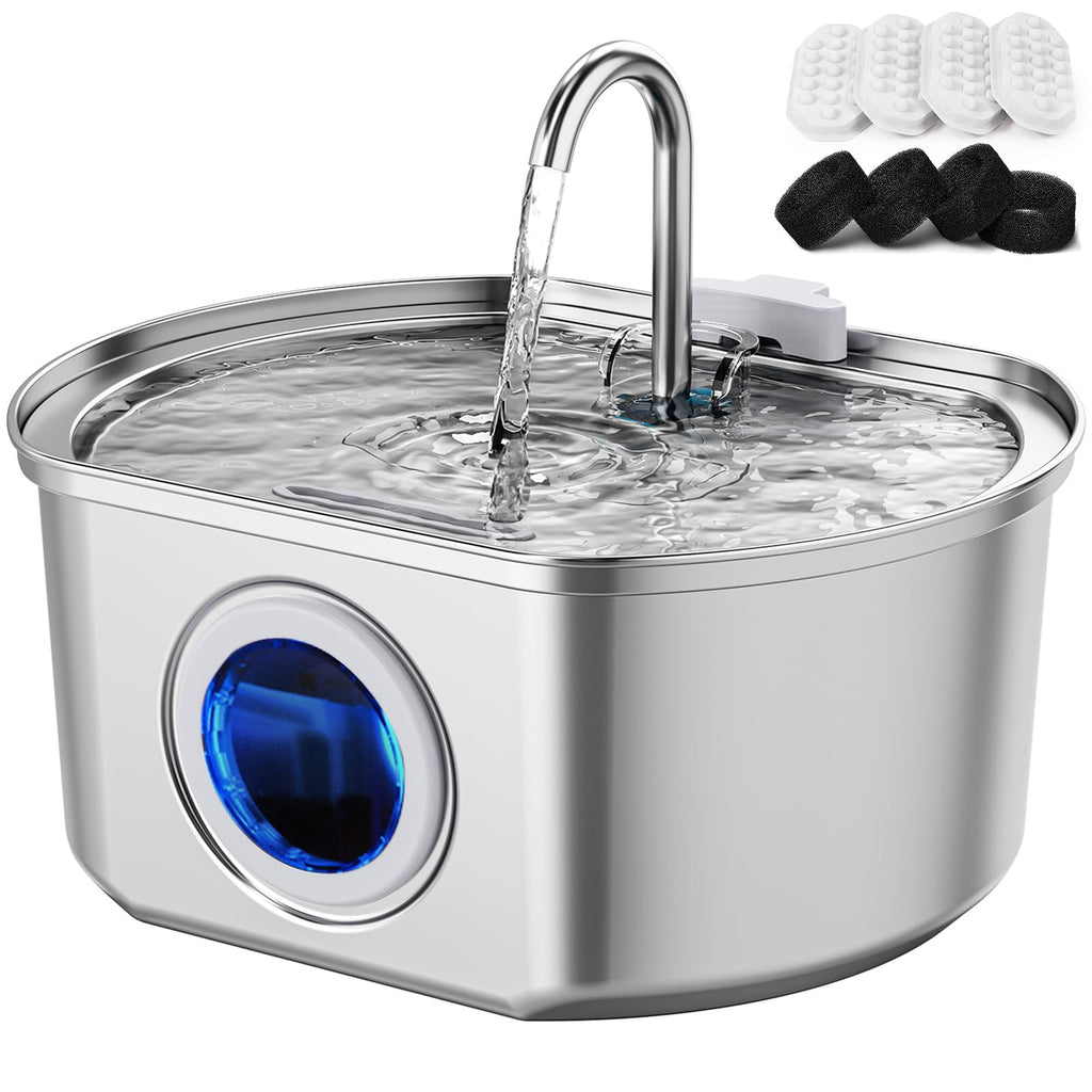 CliniPet™ ProGrade Stainless Hydration System (Filter Bundle Included)